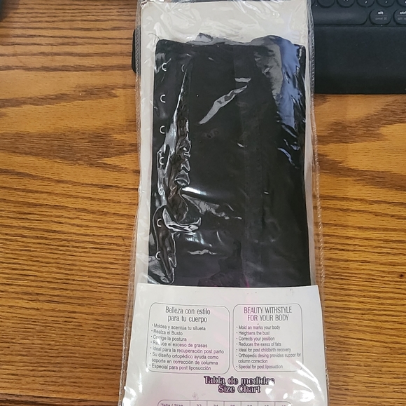 NEW NOVAbell Waist Trainer - 3 rows of hooks, Latex, 11-Hooks Bust to Hips - Picture 10 of 16